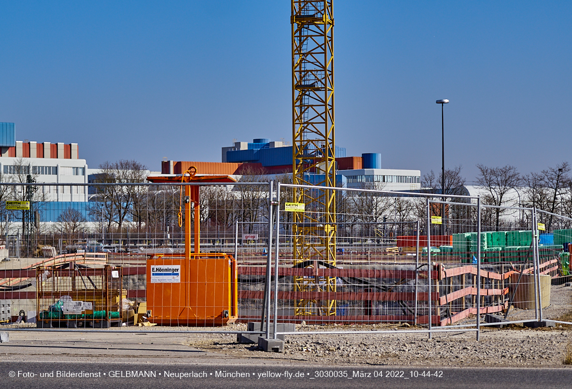 04.03.2022 - Baustelle R.EVO in Neuperlach-Süd